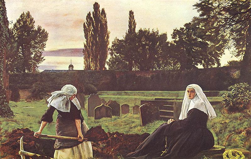 Sir John Everett Millais The Vale of Rest Germany oil painting art